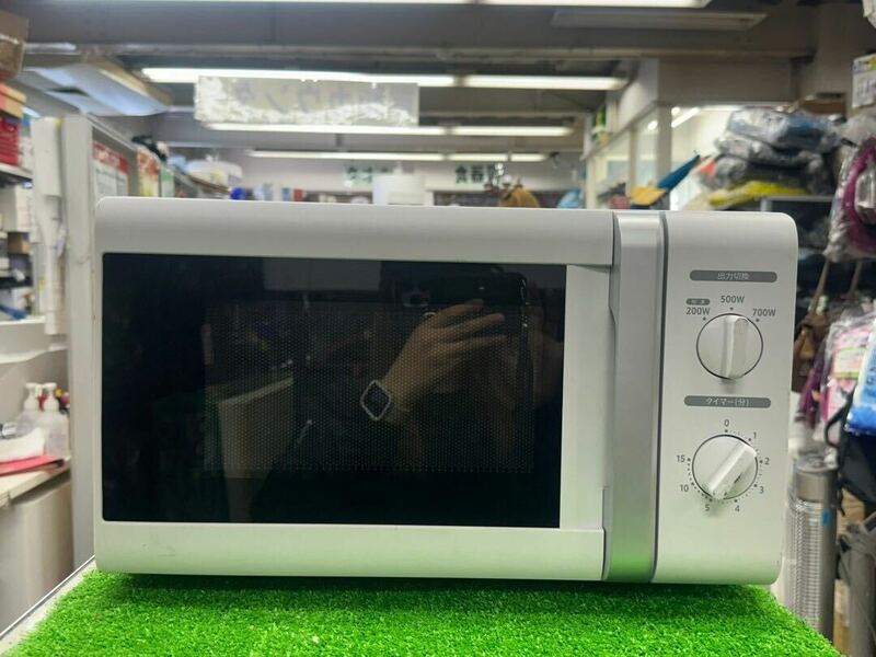 ○G9085 山善 YAMAZEN 電子レンジ 60Hz JRB-177（WH）21年製○