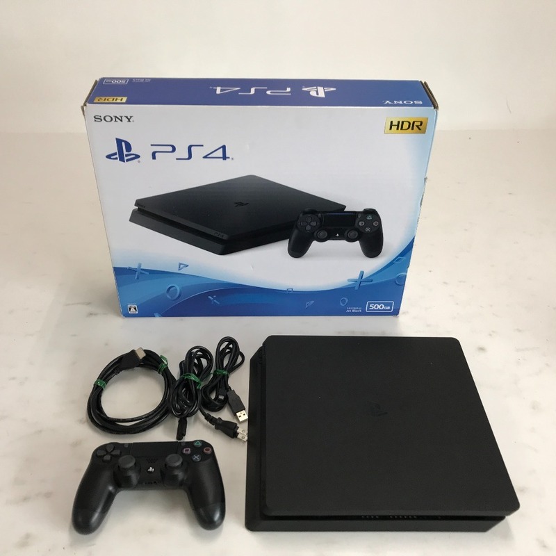 02w00946★1円~ プレイステーション4　PS4　本体 CUH-２１００A 500GB ゲームハード　動作確認済み 中古品