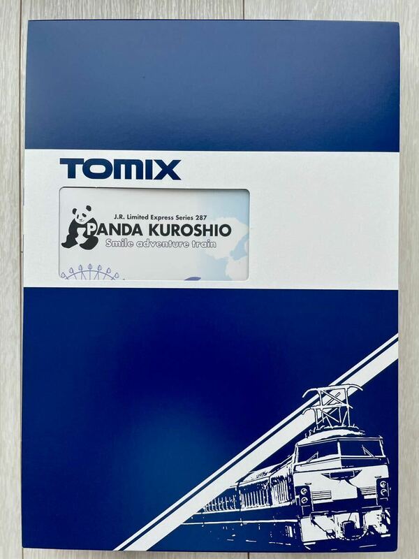 TOMIX【新品未走行】 98987. 【限定品】 JR 287系 特急電車 (パンダくろしお・Smileアドベンチャートレイン) (6両セット)