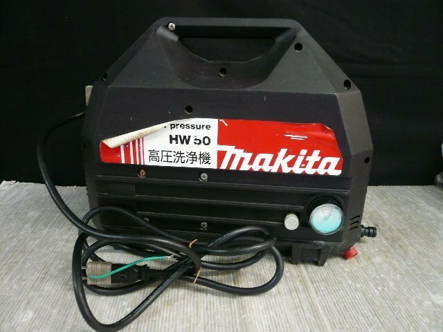 TLD-00277-03 makita マキタ High Pressure 高圧洗浄器 HW50 本体のみ ※ジャンク品
