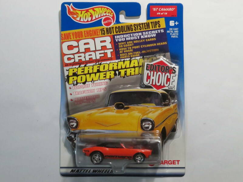 ’67 CAMARO　EDITOR’S CHOICE　TARGET限定　Hot Wheels