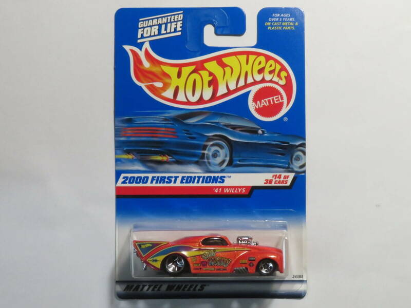 ’41 WILLYS　Hot Wheels　2000 FIRST EDITIONS　No.074