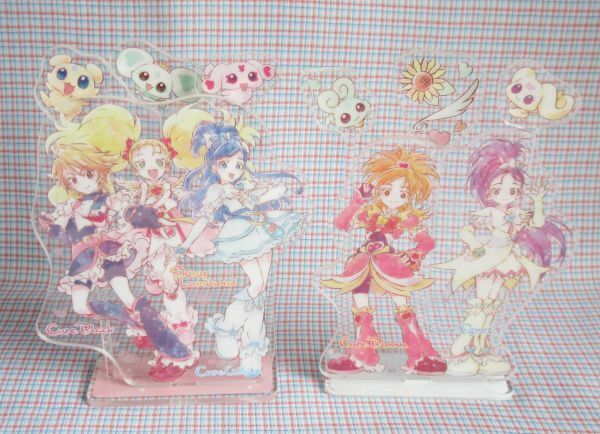 ふたりはプリキュア Max Heart＆ふたりはプリキュア Splash☆Star 2WAYピックリルスタンド アクリルスタンド 開封済