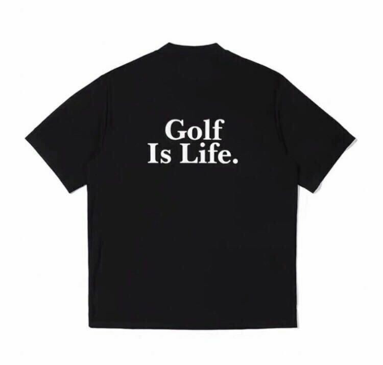 XXL MALBON GOLF マルボンゴルフ ウエア　モックネック　ブラック　新品　春夏