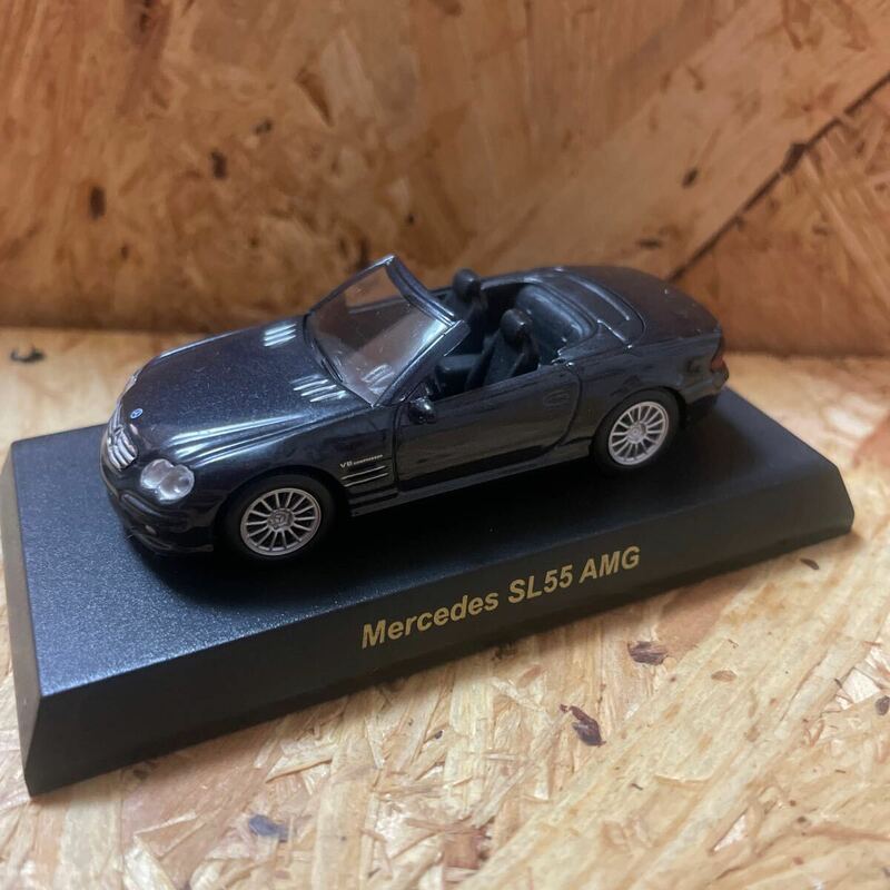 京商　メルセデスベンツ SL55 AMG 1/64 ミニカー　202457