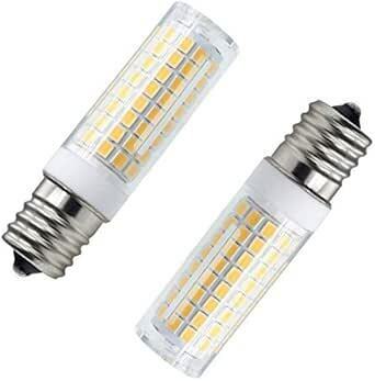 LTYY E17 口金,8W 800LM,80Wハロゲンランプ相当,口金直径17mm,E17 LED 電球,AC110V,電球