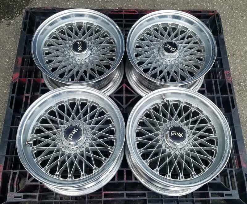 IT12 当時物 スピードスター PIAX 4本セット 15×7J ET+10 H5 PCD 114.3 ハブ約７㎝ 歪み傷有 現状販売