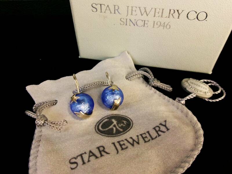 本物税込スタージュエリー フックピアス【STAR JEWELRY】SV925