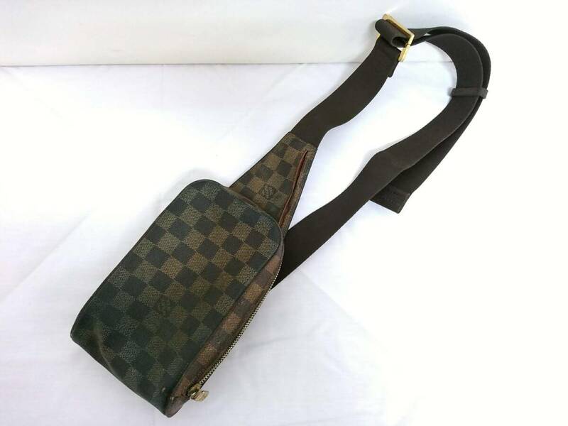 【USED品】LOUIS VUITTON ルイヴィトン ダミエ ジュロニモス ボディバッグ/ウエストポーチ/06KO060901-6