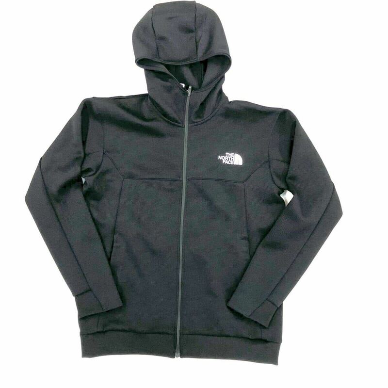 新品未使用 ノースフェイス THE NORTH FACE ドライ ドット アンビション フーディー パーカーNT62380 S ブラック メンズ 148855