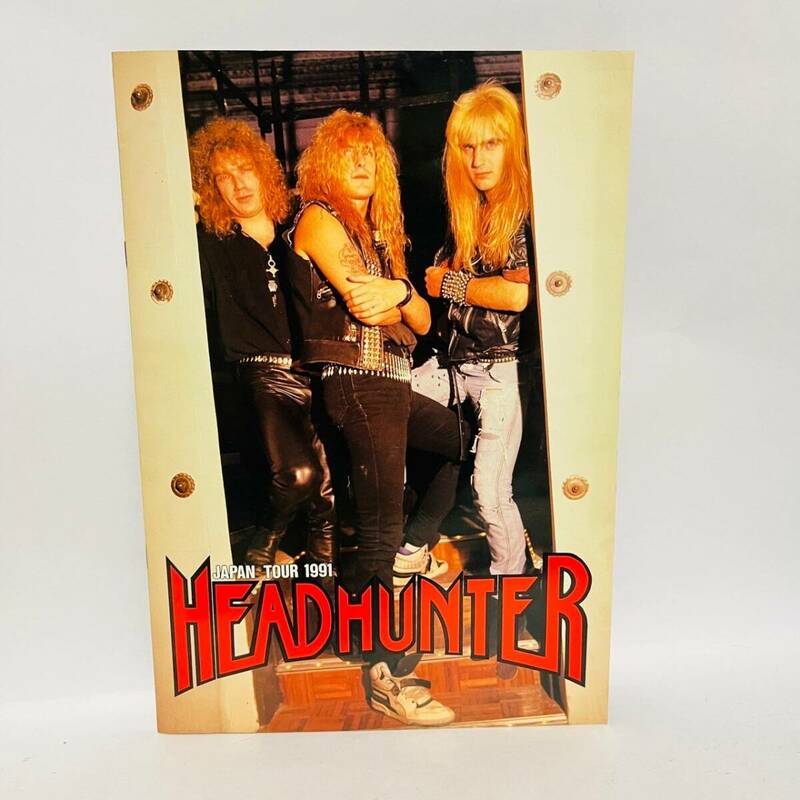 ヘッドハンター Headhunter ジャパンツアーパンフレット1991年　貴重