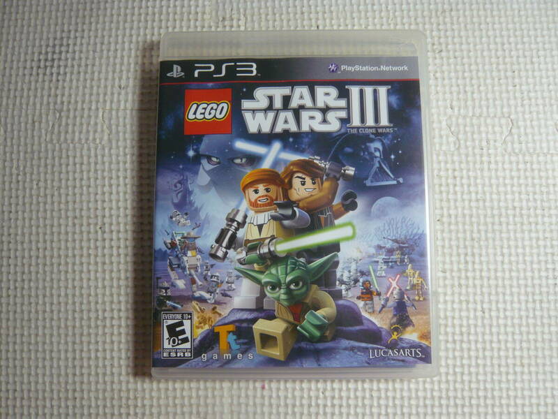 北米版　 PS3 ソフト　LEGO STAR WARS Ⅲ 　PlayStation 　中古