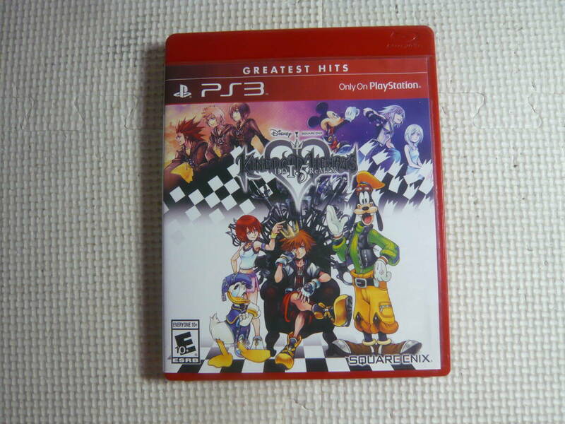 北米版　 PS3 ソフト　KINGDOM HEARTS HD 1.5 ReMIX 　PlayStation 　中古