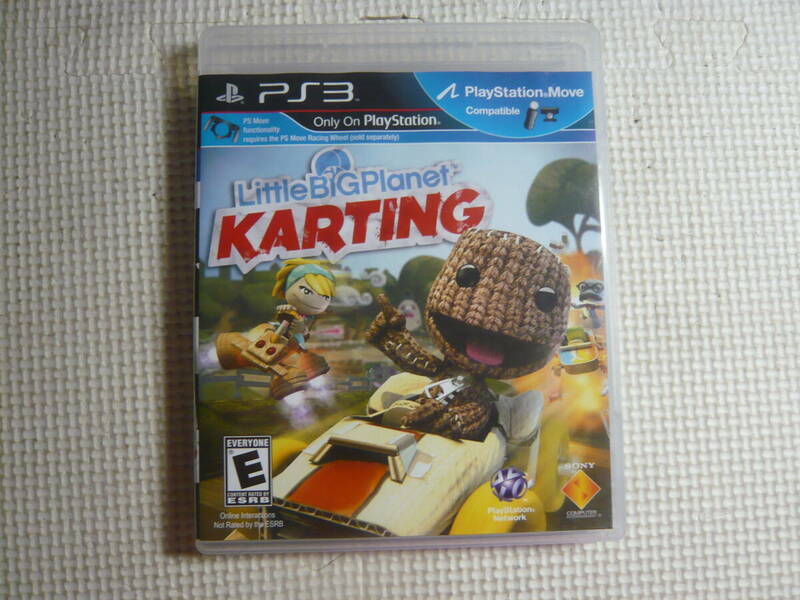 北米版　 PS3 ソフト　Little BIGPlanet KARTING 　PlayStation 　中古