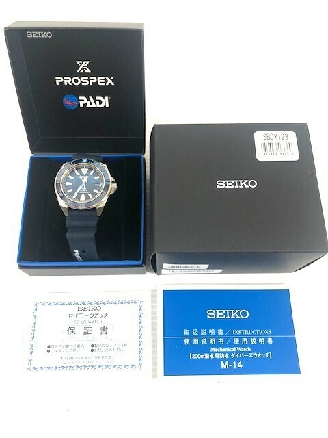 DZ259-0616-156【未使用】SEIKO PROSPEX プロスペックス Diver Scuba ダイバースキューバ SBDY123