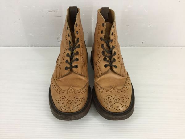 D7174-0618-152【中古】 Tricker’s of England トリッカーズ メンズブーツ 8Ｈ 26.5㎝ 外箱付