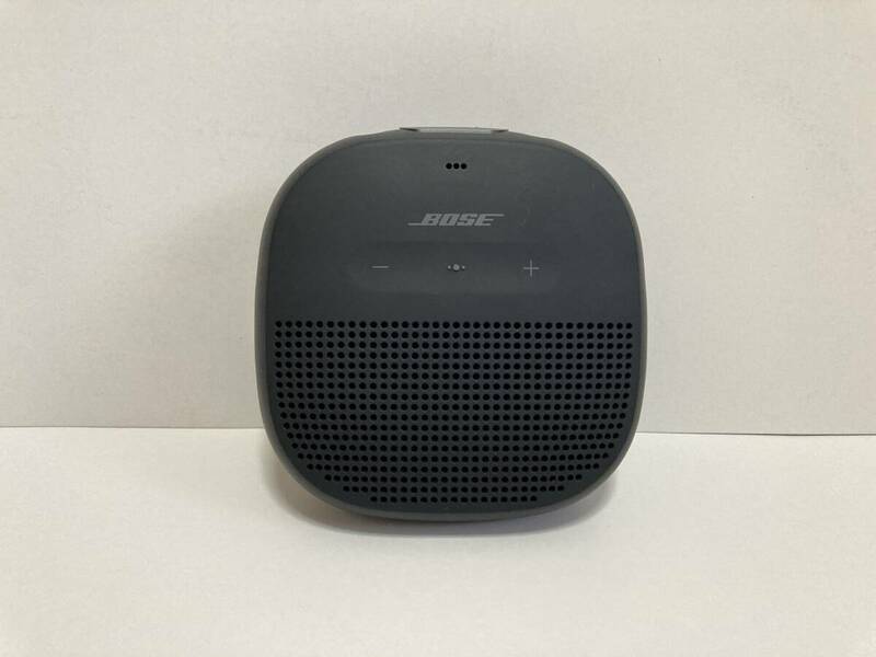 1円〜　【本体のみ】BOSE SoundLink Micro Bluetooth スピーカー　ブラック　防水IPX7　アウトドア 