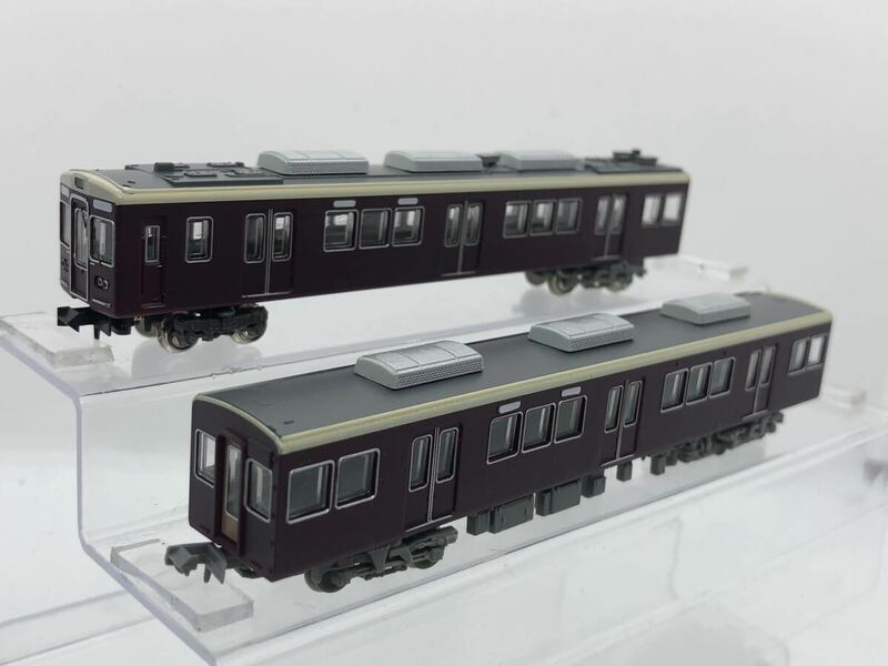 鉄道コレクション Nゲージ 阪急電鉄オフィシャル 阪急電鉄7000系 アルミ量産車 リニューアル 2両セット ジャンク 1円〜