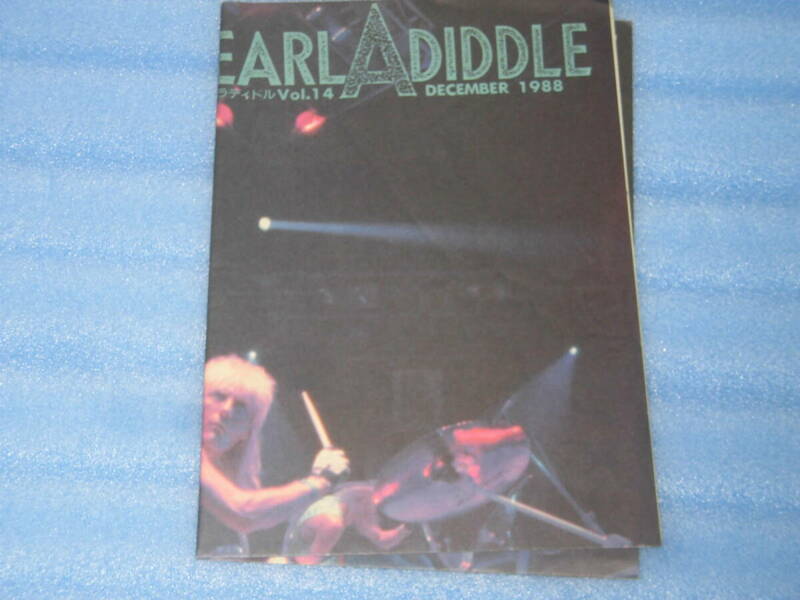 ◎ドラム情報誌◎PEARL A DIDDLE◎パラディドル　Vol.14　DECEMBER　1988◎ パール・ドラムス【同梱可】