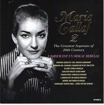 ○●Maria Callas 2 L’amour est un oiseau rebelle /　Maria Callas (演奏) ●中古CD●帯なし○12/72【同梱可】