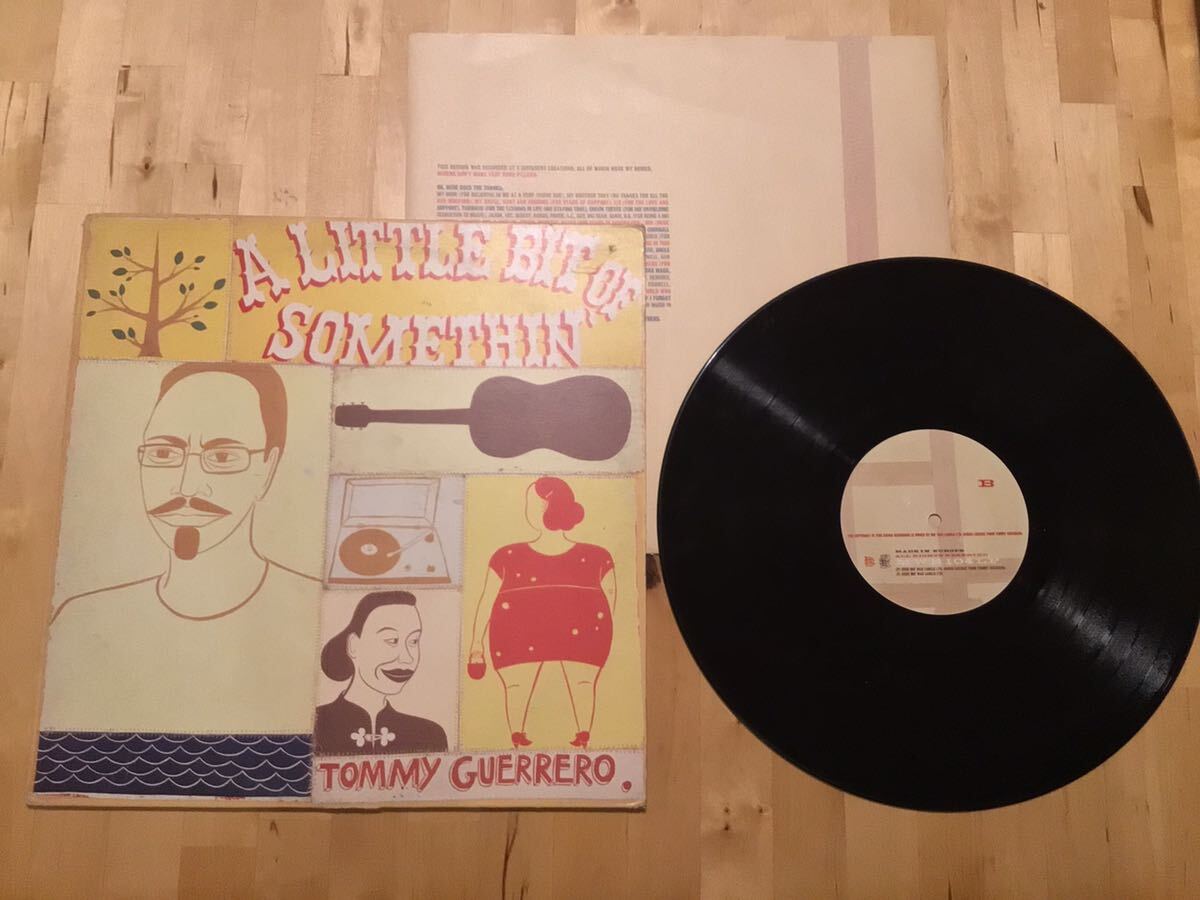 【LP】TOMMY GUERRERO / A LITTLE BIT OF SOMETHIN' (MWR104LP) / トミー・ゲレロ / MO'WAX / OIS付 / 2000年UKオリジナル盤