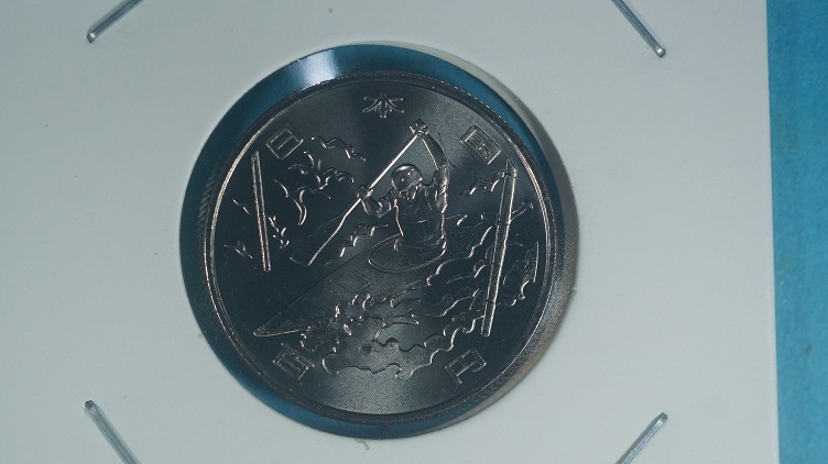 記念硬貨　2020年東京五輪記念１００円クラッド貨幣第３次　カヌー