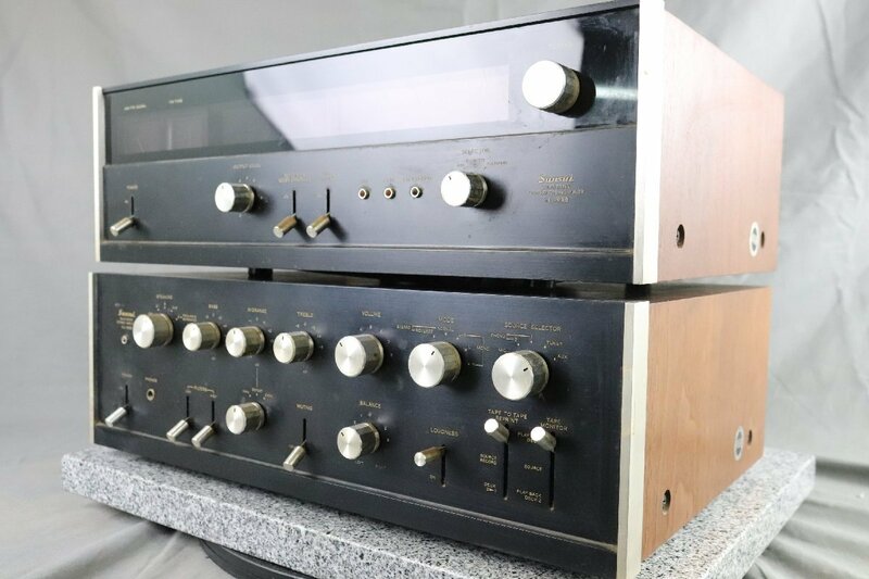 SANSUI サンスイ AU-888 プリメインアンプ TU-888 FM/AMチューナー【現状渡し品】★F