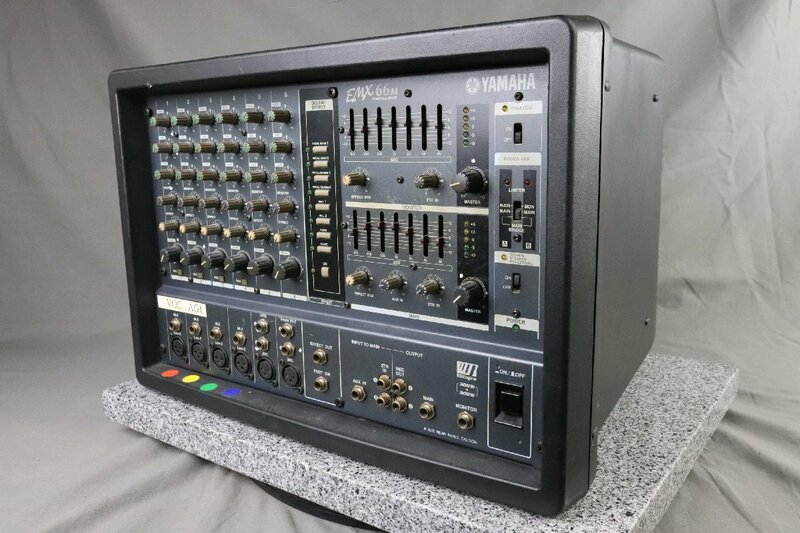 YAMAHA ヤマハ EMX66M パワード ミキサー【現状渡し品】★F