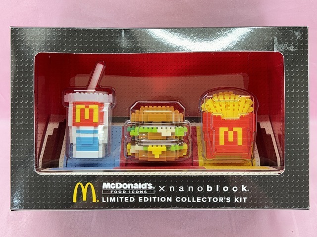 240613★☆未開封　McDonald's×nanoblock　マクドナルド×ナノブロック　フードアイコン　現状品☆★