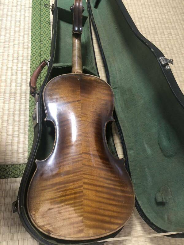 古いバイオリン フルサイズ 4/4 虎杢 ヴァイオリン