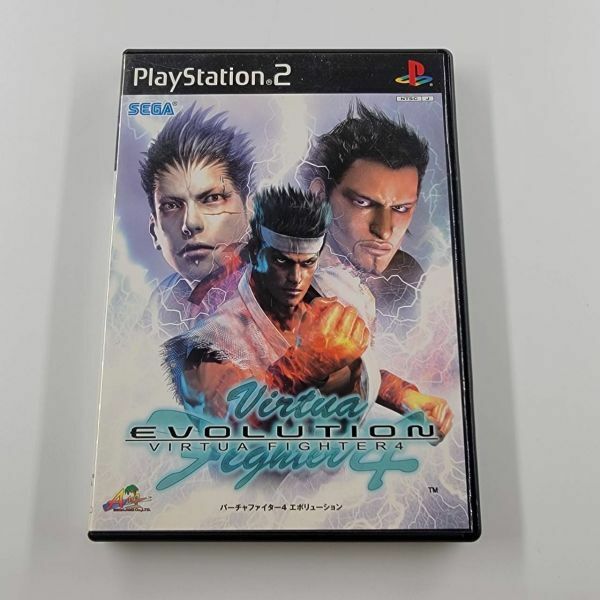 ●PS2●バーチャファイター４エボリューション●ソニー sony プレイステーション2ソフト 訳あり品 中古品 used おもちゃゲームシリーズ