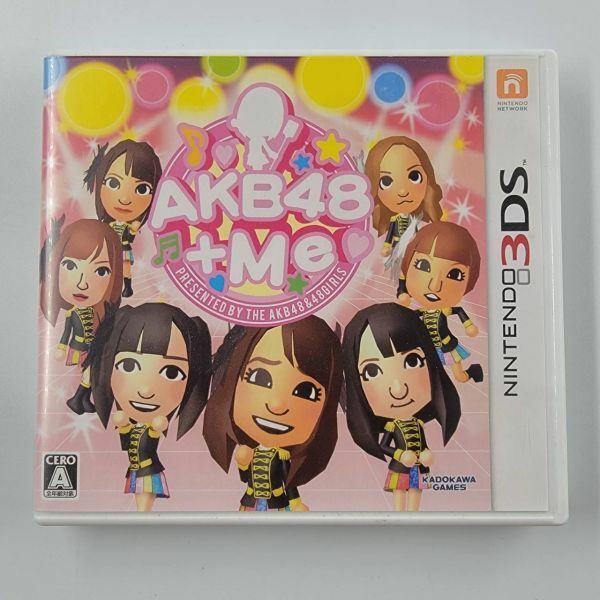 ●3DS●AKB48＋Me●任天堂 NINTENDO 3DSソフト 訳あり品 中古品 used おもちゃゲームシリーズ