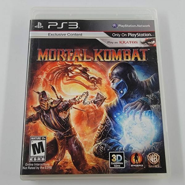 ●PS3●MORTAL KOMBAT●ソニー sony プレイステーション3ソフト 訳あり品 中古品 used おもちゃゲームシリーズ