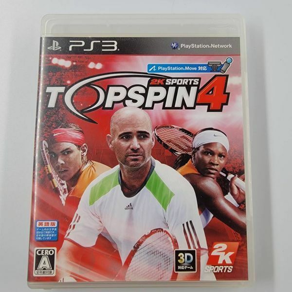 ●PS3●TOP SPIN 4(輸入版)●ソニー sony プレイステーション3ソフト 訳あり品 中古品 used おもちゃゲームシリーズ