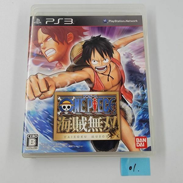 ●PS3●ワンピース 海賊無双●ソニー sony プレイステーション3ソフト 訳あり品 中古品 used おもちゃゲームシリーズ 01.