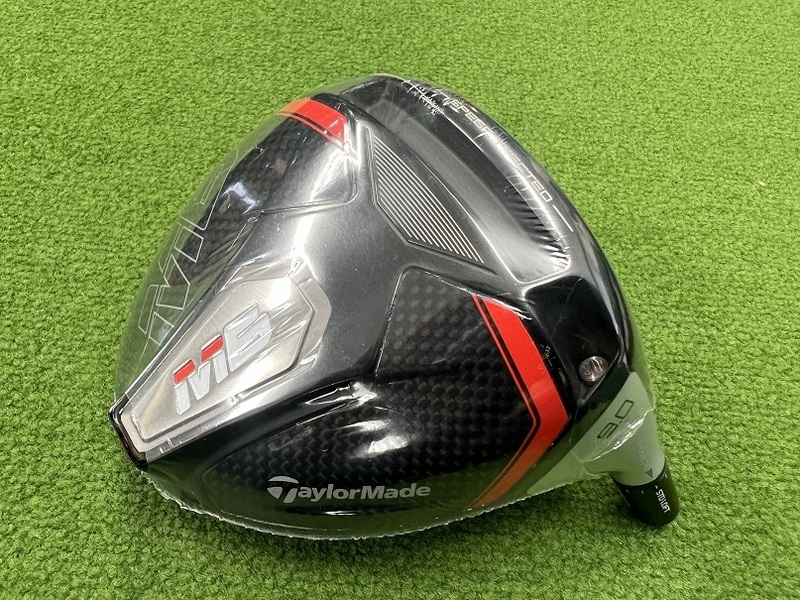 ★新品1円スタート★支給品CT値256★テーラーメイド　TaylorMade　M6　ドライバー　ヘッド単品　9.0度（リアル9.5度）　ヘッドカバーあり