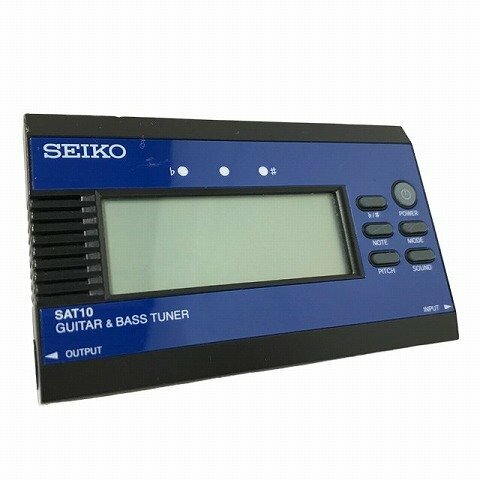 SDG53728相 SEIKO セイコー SAT50/10 クロマティックチューナー 現状品 直接お渡し歓迎