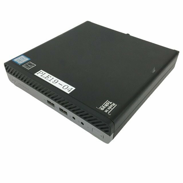 SMK391216相 HP ProDesk 400 G4 DM Core i3-8100T メモリ4GB SSD128GB デスクトップPC ジャンク 直接お渡し歓迎