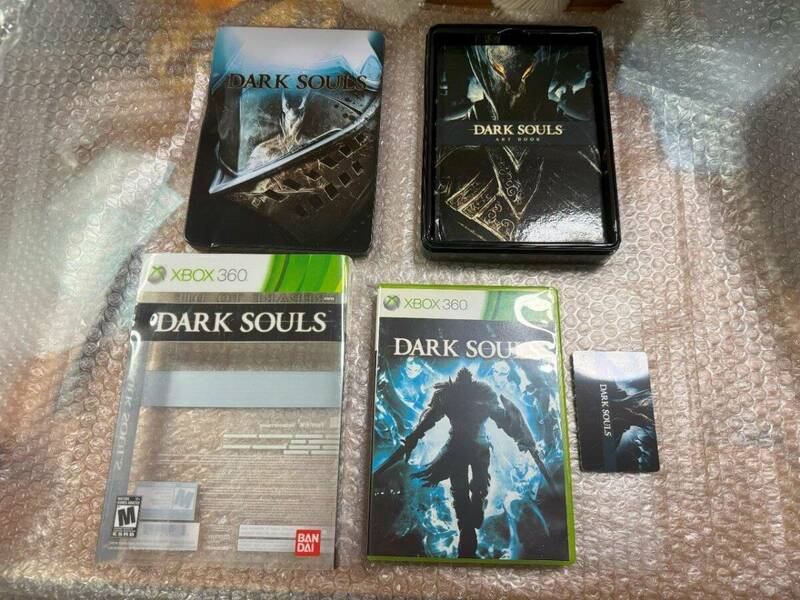 XBOX360 Dark Souls / ダーク・ソウル 北米限定版 (注！ソフトはアジア版) ケース痛み 完品 送料無料 同梱可