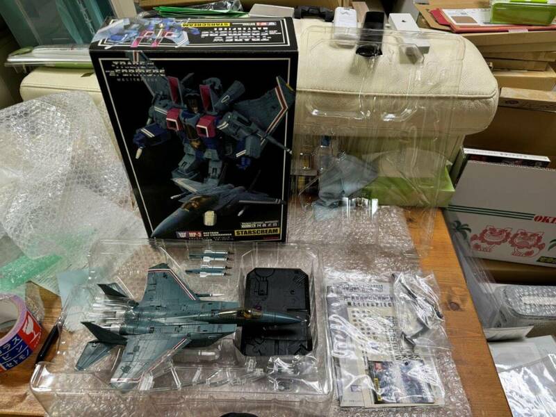 MP-3 スタースクリーム / Starscream トランスフォーマー マスターピース 中古 完品 破損なし 状態良 送料無料 同梱可