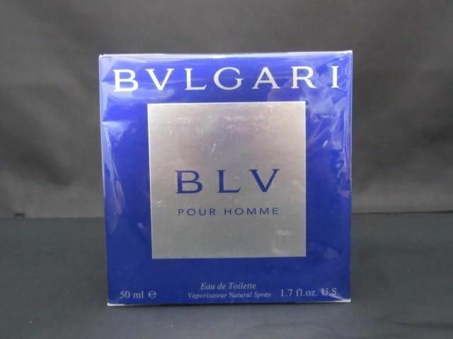 未開封 未使用 ブルガリ BVLGARI 香水 メンズ ブルガリ プールオム オード トワレ 50ml