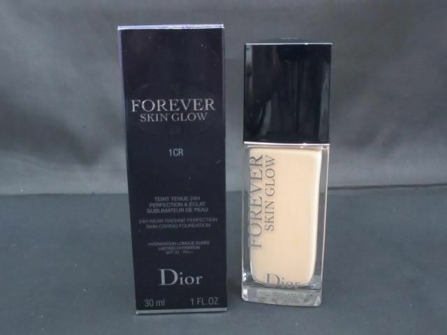 残8割 ディオール Dior ディオールスキン フォーエヴァー フルイド グロウ 1CB 30ml ファンデーション