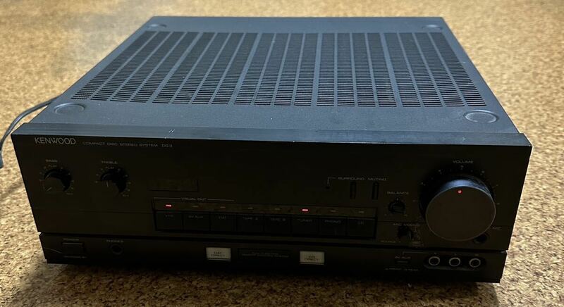 KENWOOD COMPACT DISC STEREO SYSTEM DG3