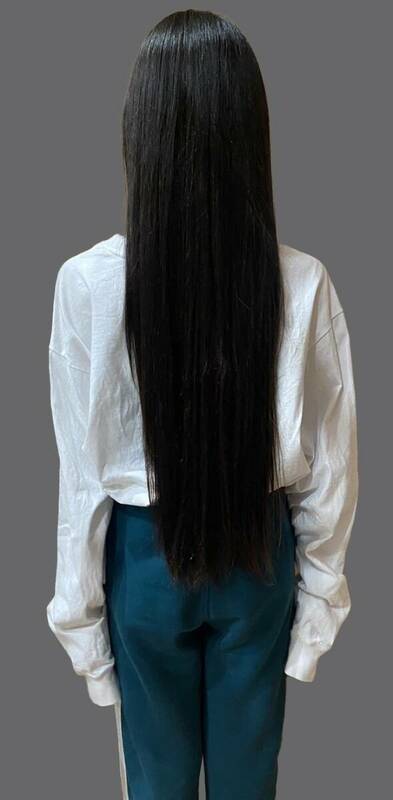 毛束　髪束　日本人 50cm 118g