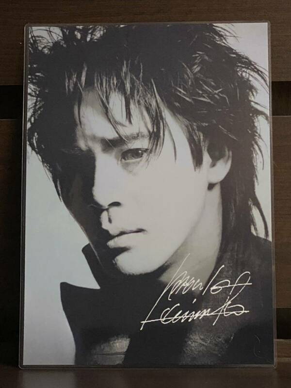 氷室京介　ラミネート ハンドメイド品