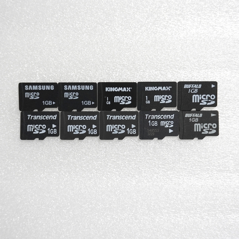 ■ microSD 1GB ■ まとめて 10枚セット / 動作品 フォーマット済 ジャンク 扱い microsd microSDカード / F081