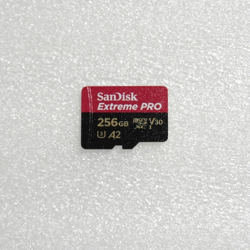 ■ SanDisk Extreme PRO microSDXCカード 256GB Class10 UHS-I U3 V30 A2 ■ 動作品 フォーマット済 ジャンク 扱い microsd microSD/ F145 