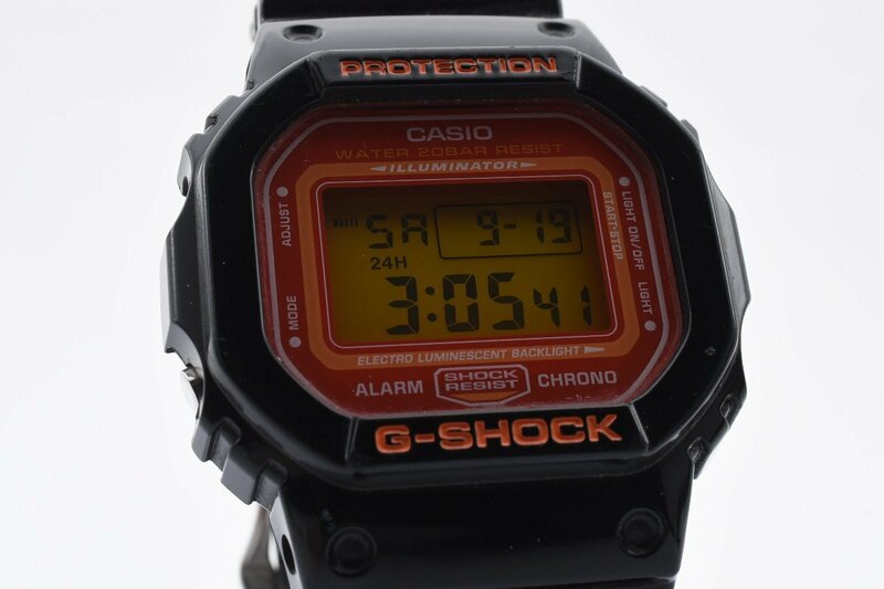 稼働品 カシオ ジーショック プロティション デジタル DW-5600CS クォーツ メンズ 腕時計 CASIO G-SHOCK