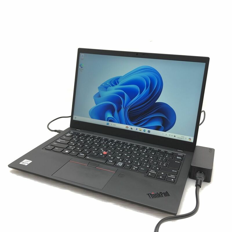 Windows11 Pro Lenovo ThinkPad X1 Carbon gen 8 20UAS3QT00 Corei5-10310U メモリ16GB NVMe 256GB 14インチ T010696