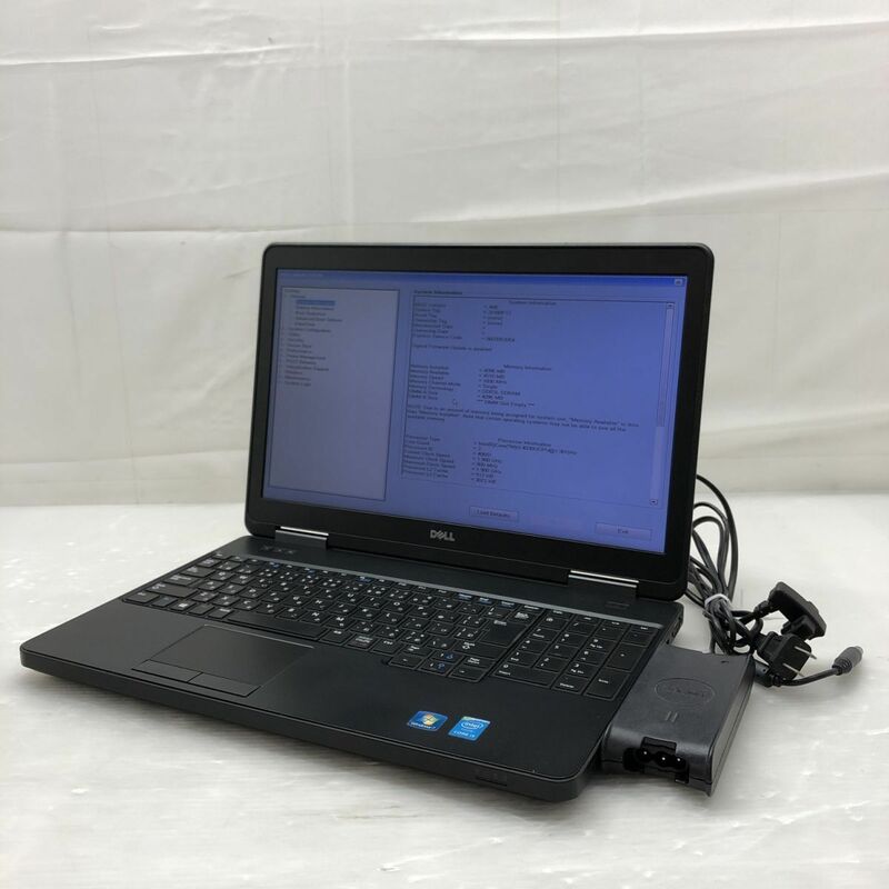 1円【ジャンク】 DELL Latitude E5540 P35F COre i3-4010U メモリ4GB HDD 500GB 15.6インチ T009700【訳アリ】